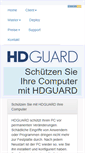 Mobile Screenshot of hdguard.at