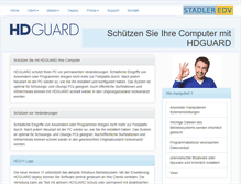 Tablet Screenshot of hdguard.at